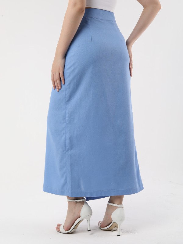 Женская юбка на запах "Sky Breeze"