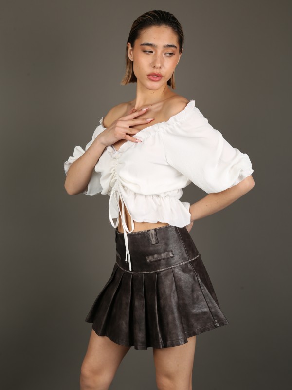 Женская блуза "Romantic Breeze" — с открытыми плечами